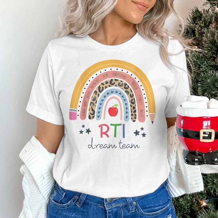 RTI Team RTI Teacher Rti Response To Intervention Teac Women's T-Shirt, gift for family, gift for coworker