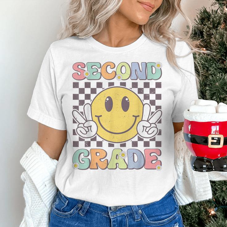 Second Grade Teachers Boys Girls Smile Face 2nd Grade Team Women's T-Shirt, gift for family, gift for coworker Second Grade Teachers Boys Girls Smile Face 2nd Grade Team Women's T-Shirt, gift for family, gift for coworker