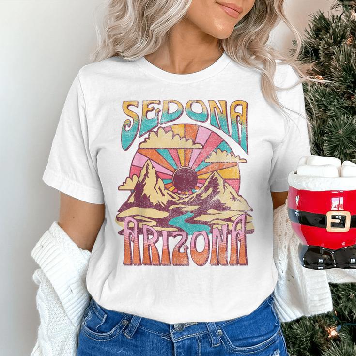 Sedona Arizona Nature Hiking Mountains Outdoors Vintage Women's T-Shirt, gift for family, gift for coworker