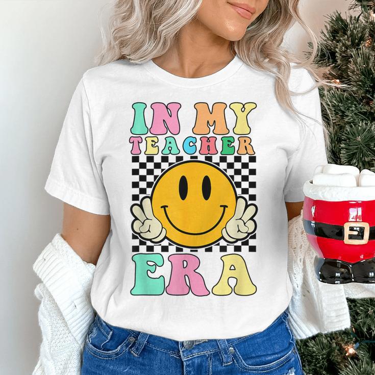 In My Teacher Era Retro Back To School Teacher Student Women's T-Shirt, gift for family, gift for coworker In My Teacher Era Retro Back To School Teacher Student Women's T-Shirt, gift for family, gift for coworker