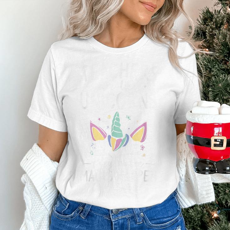 Teachers Are Like Unicorns They Make Magic Happen Women's T-Shirt, gift for family, gift for coworker