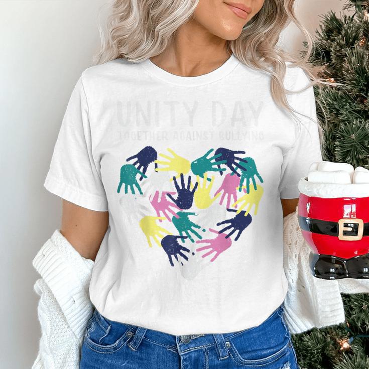 Together Against Bullying Unity Day Teachers Kids Toddler Women's T-Shirt, gift for family, gift for coworker