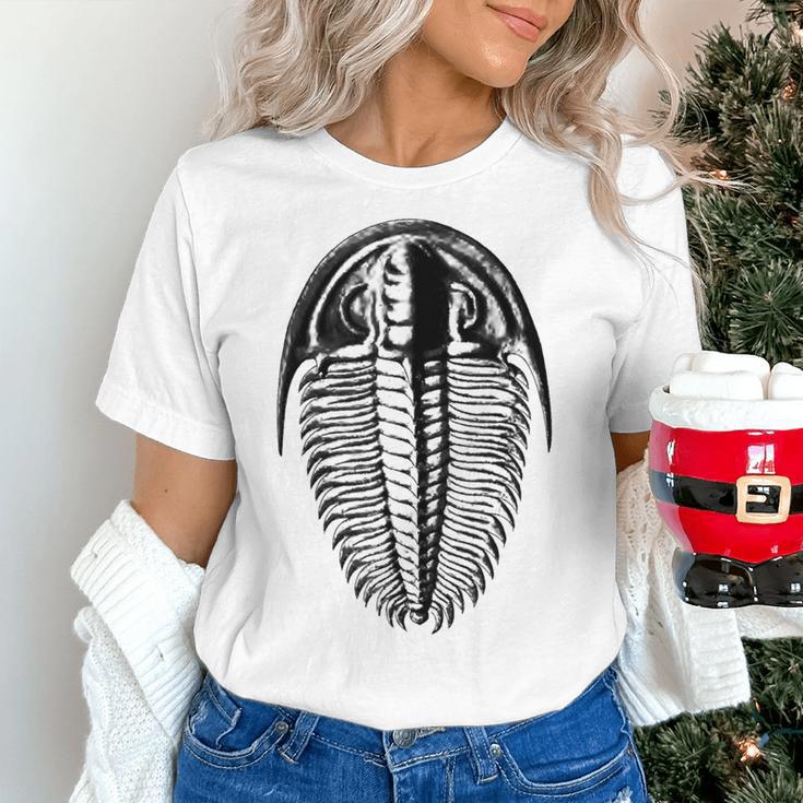 Trilobite Fossil Geology Teacher Student Geologist Women's T-Shirt, gift for family, gift for coworker