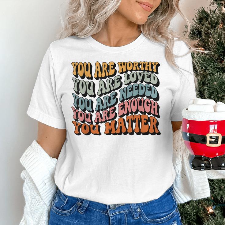 Unity Day Tee Orange Women Teacher You Matter Orange Be Kind Women's T-Shirt, gift for family, gift for coworker