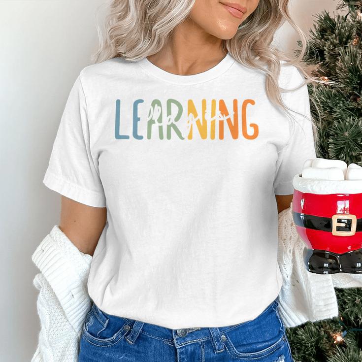 Vintage Play Is Learning Back To School Toddler Teacher Women's T-Shirt, gift for family, gift for coworker Vintage Play Is Learning Back To School Toddler Teacher Women's T-Shirt, gift for family, gift for coworker