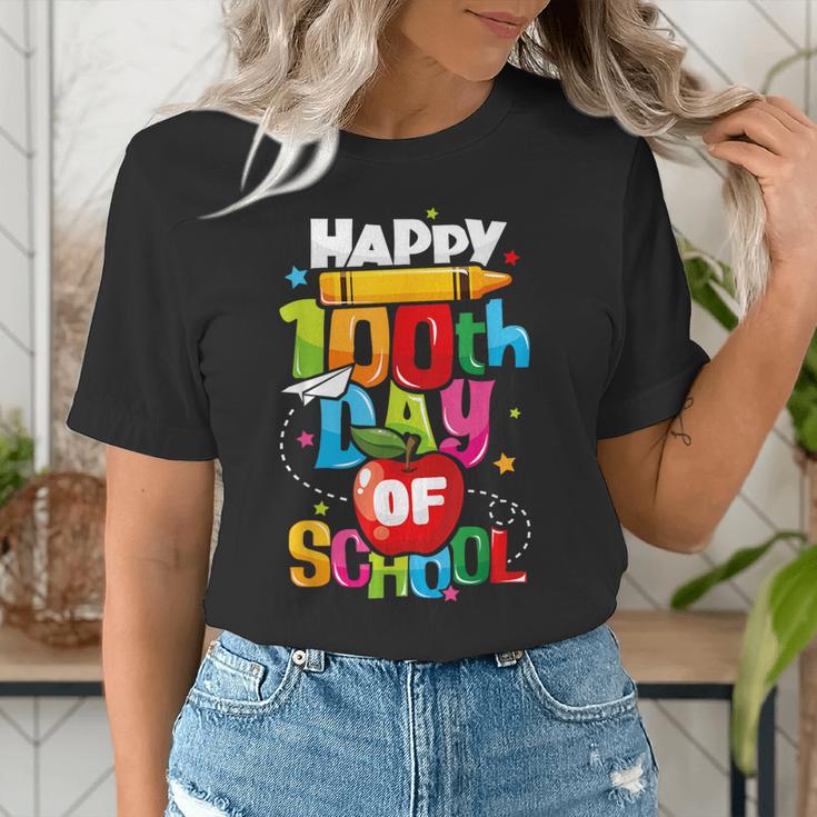 100th Day Of School Teachers Kids Child Happy 100 Days Women's T-Shirt, funny gift 100th Day Of School Teachers Kids Child Happy 100 Days Women's T-Shirt, funny gift