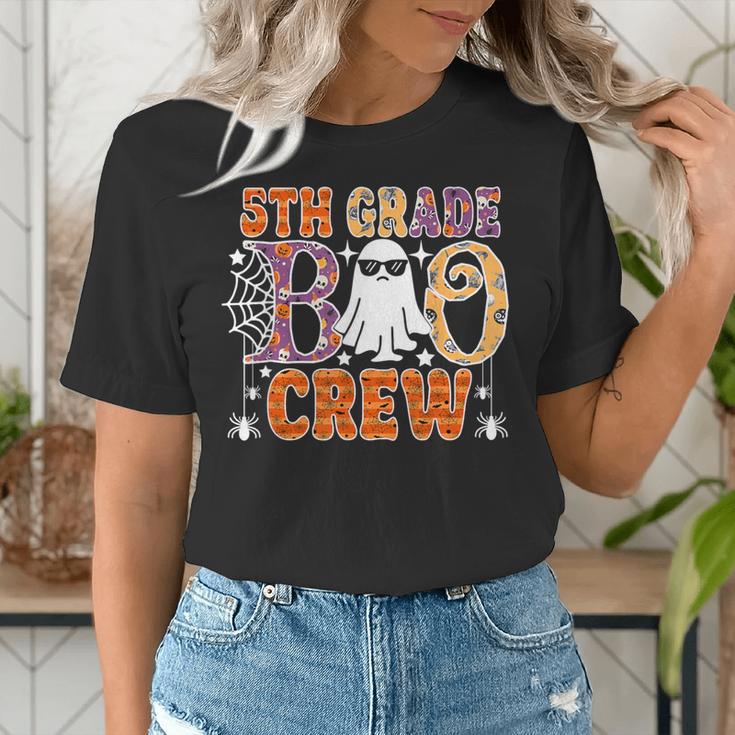 5th Grade Boo Crew Halloween Teachers Students Women's T-Shirt, funny gift 5th Grade Boo Crew Halloween Teachers Students Women's T-Shirt, funny gift