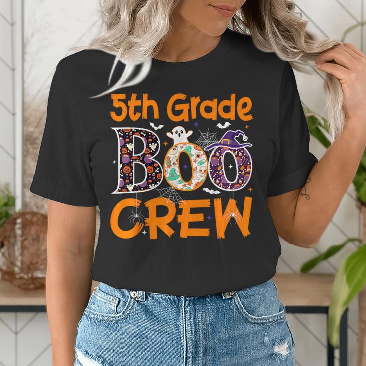 5th Grade Boo Crew Teacher Fifth Grade Halloween Women's T-Shirt, funny gift 5th Grade Boo Crew Teacher Fifth Grade Halloween Women's T-Shirt, funny gift