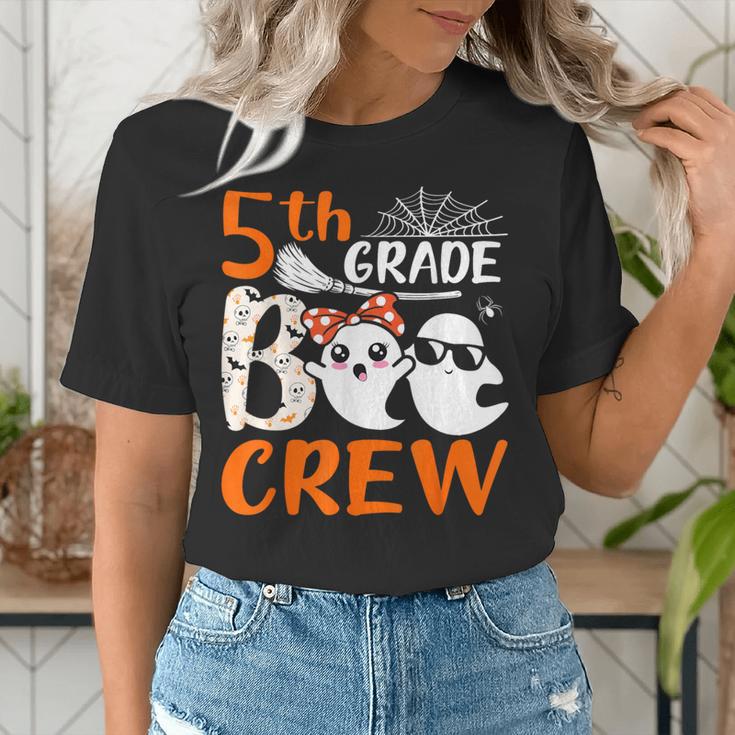 5th Grade Boo Crew Teachers Students Ghost Halloween Women's T-Shirt, funny gift 5th Grade Boo Crew Teachers Students Ghost Halloween Women's T-Shirt, funny gift