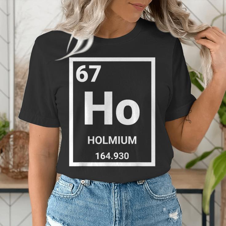 6 7 Meme Science Teacher Chemistry Holmium Women's T-Shirt, Science Teacher Shirts, funny gift