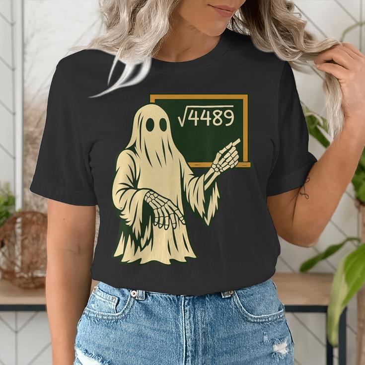 67 Meme Square Root 4489 Slang Math Teacher Skeleton Women's T-Shirt, funny gift 67 Meme Square Root 4489 Slang Math Teacher Skeleton Women's T-Shirt, funny gift