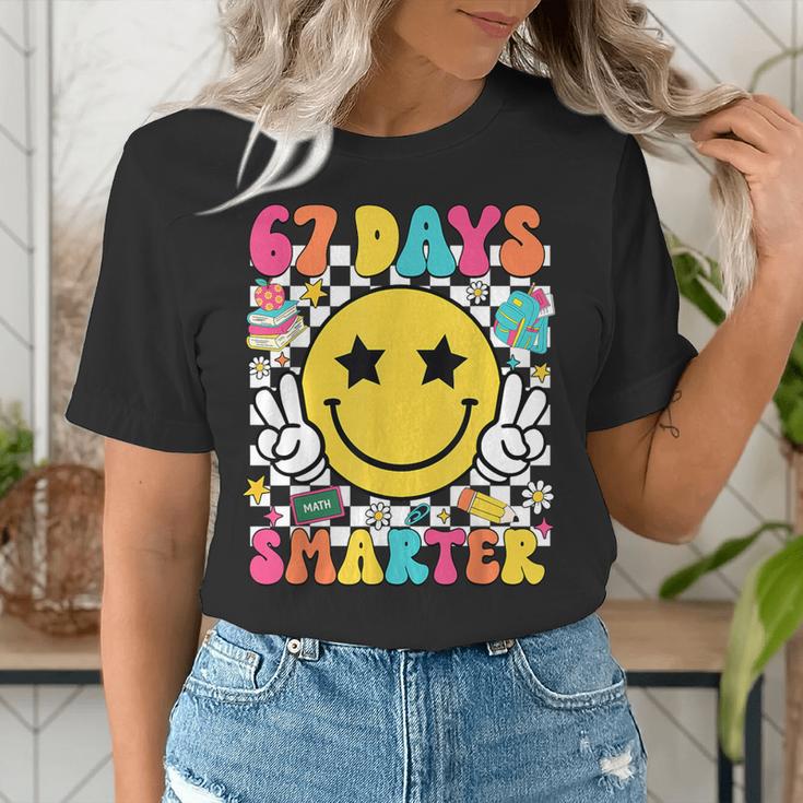 67th Day Of School Shirt 67 Days Smarter Teacher Boy Girls Women's T-Shirt, funny gift 67th Day Of School Shirt 67 Days Smarter Teacher Boy Girls Women's T-Shirt, funny gift