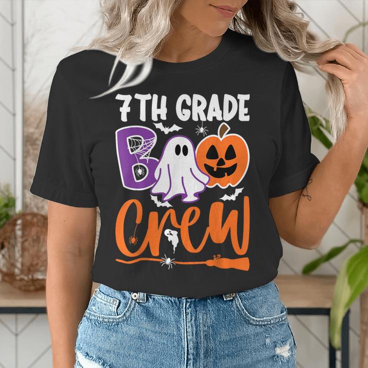 7th Grade Boo Crew Teacher Student Halloween Costume Women's T-Shirt, funny gift 7th Grade Boo Crew Teacher Student Halloween Costume Women's T-Shirt, funny gift