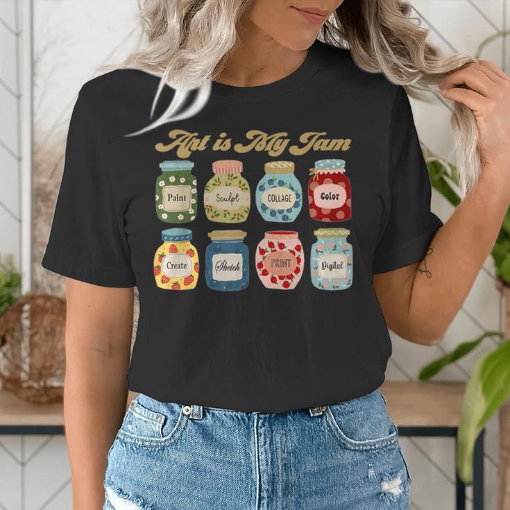 Art Is My Jam Art Teacher Specials Team Steam Teacher Women's T-Shirt, funny gift
