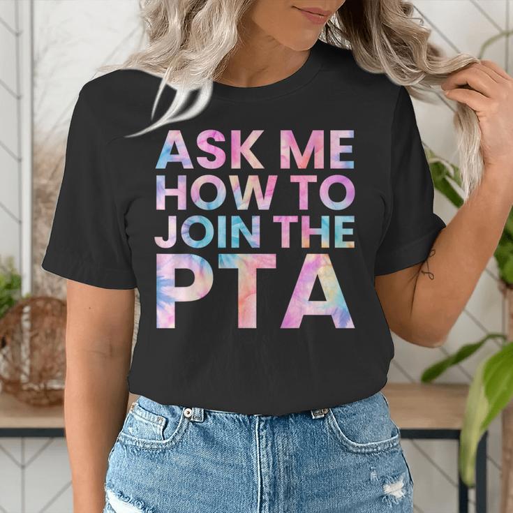 Ask Me How To Join PTA Crew Parent Teacher Matching School Women's T-Shirt, funny gift Ask Me How To Join PTA Crew Parent Teacher Matching School Women's T-Shirt, funny gift