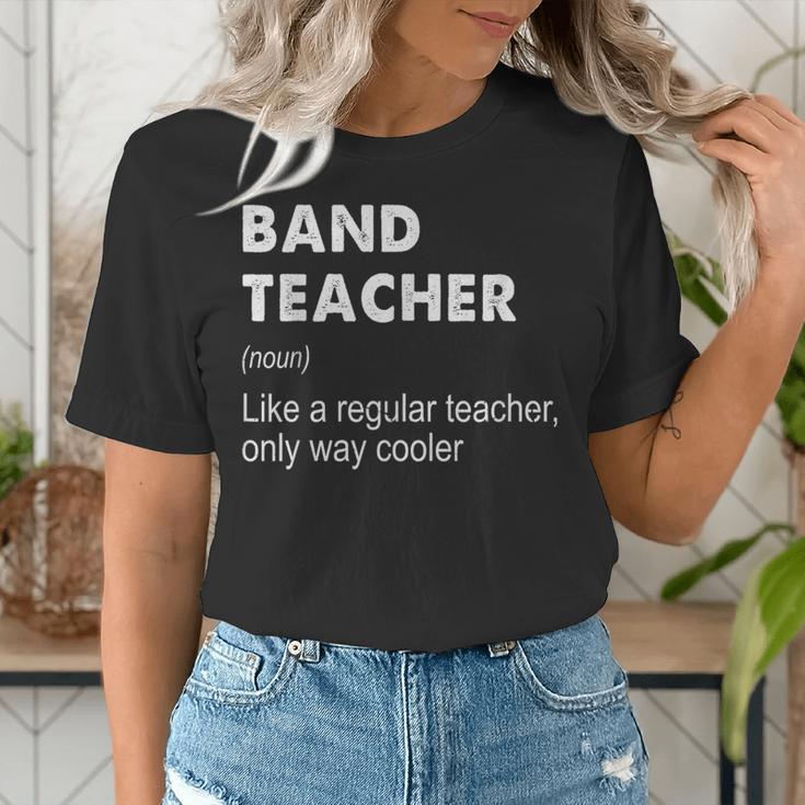 Band Teacher Definition Teaching School Teacher Women's T-Shirt, funny gift Band Teacher Definition Teaching School Teacher Women's T-Shirt, funny gift
