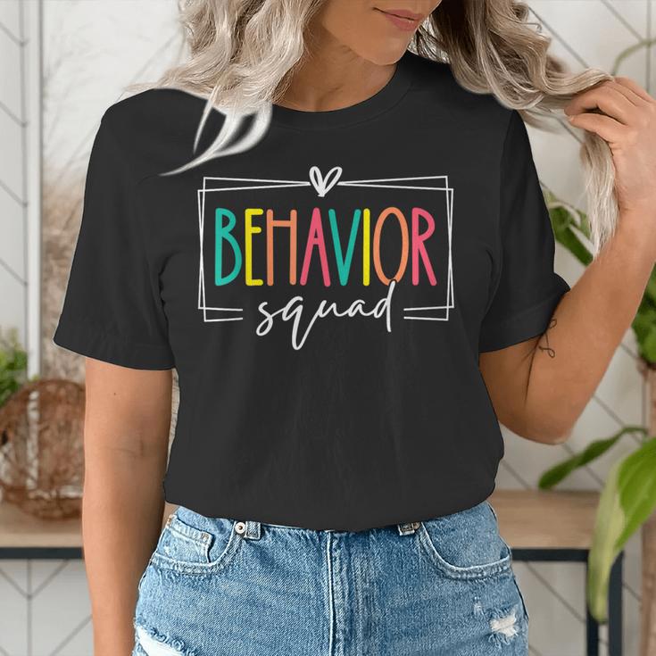 Behavior Squad School Counselor SPED Teacher Kids Women Men Women's T-Shirt, funny gift Behavior Squad School Counselor SPED Teacher Kids Women Men Women's T-Shirt, funny gift