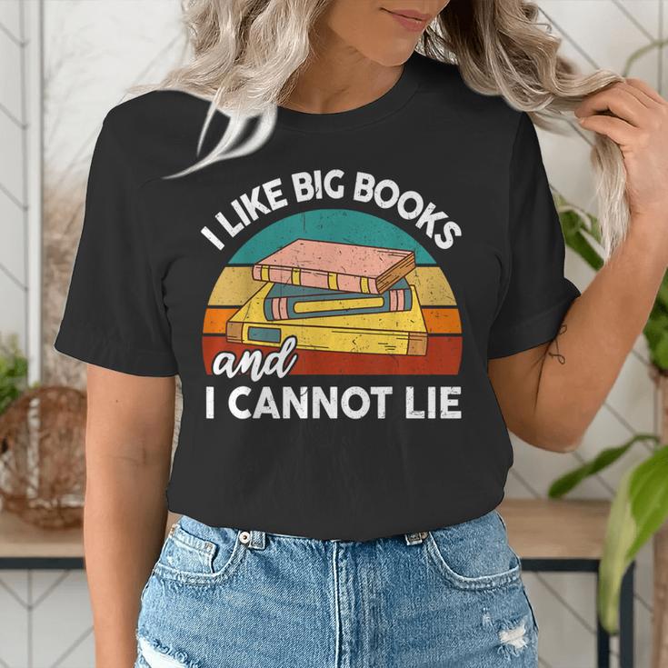 I Like Big Book Cant Lie Nerd School Librarian Teacher For Men Women Kids Women's T-Shirt, funny gift I Like Big Book Cant Lie Nerd School Librarian Teacher For Men Women Kids Women's T-Shirt, funny gift