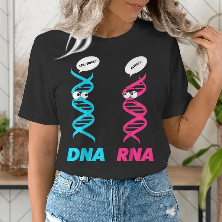 Biology Teacher DNA RNA Student Science Biologist Men Women Women's T-Shirt, Science Teacher Shirts, funny gift