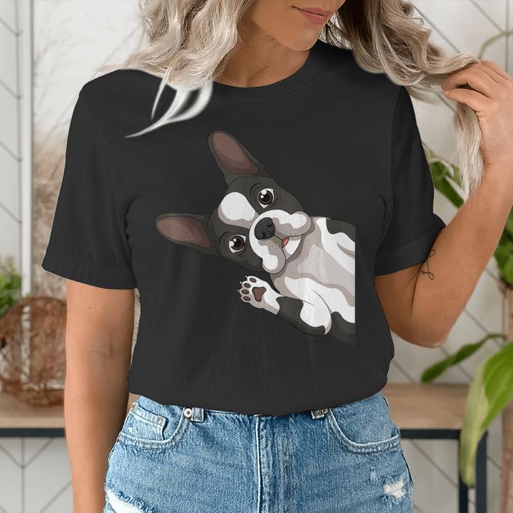 Boston Terrier Bostie Dog Kids Boys Girls Women's T-Shirt, funny gift