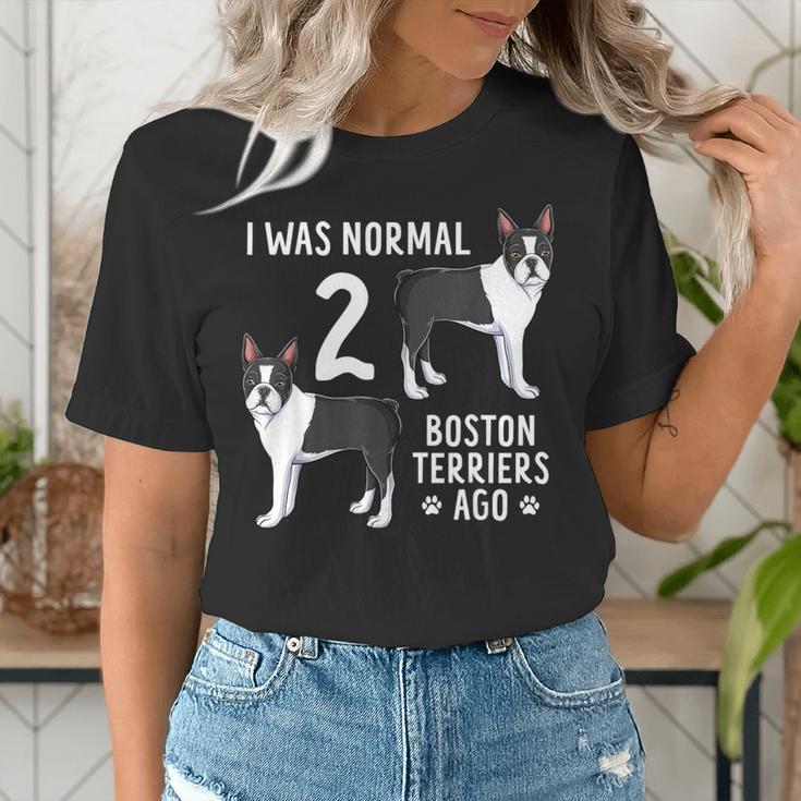 Boston Terrier Humor Bostie Dog Lover For Men Women Kids Women's T-Shirt, funny gift