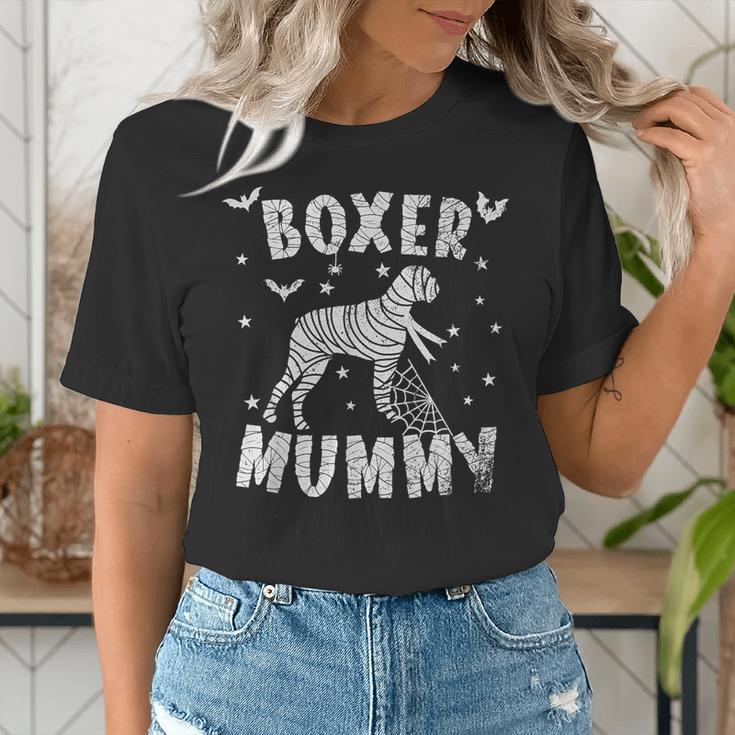 Boxer Dog Mama Halloween Women's T-Shirt, funny gift