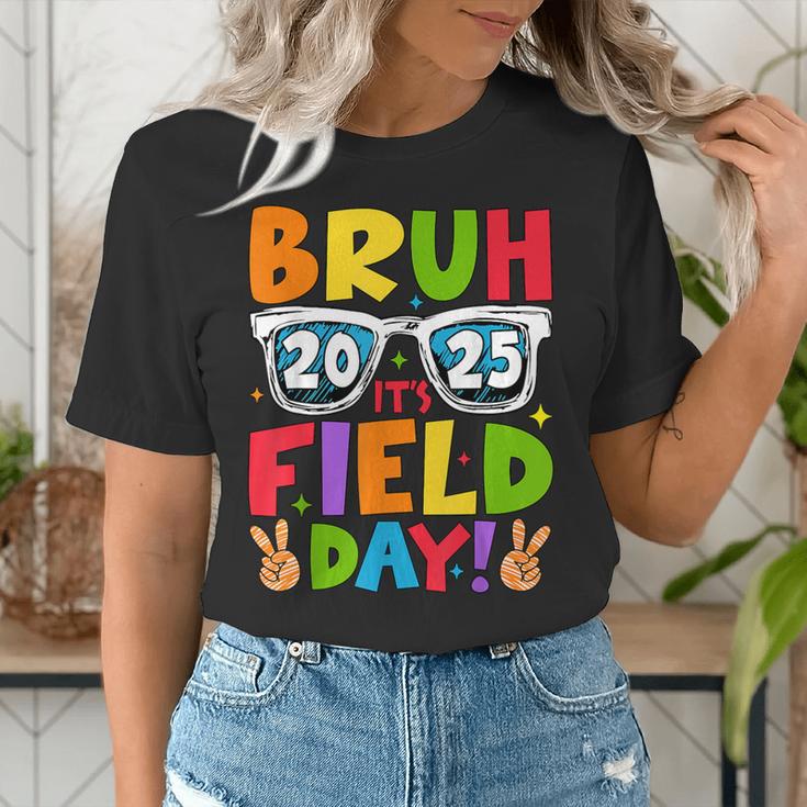 Bruh It's Field Day Teacher Boys Girls Kids Field Day 2025 Women's T-Shirt, funny gift Bruh It's Field Day Teacher Boys Girls Kids Field Day 2025 Women's T-Shirt, funny gift
