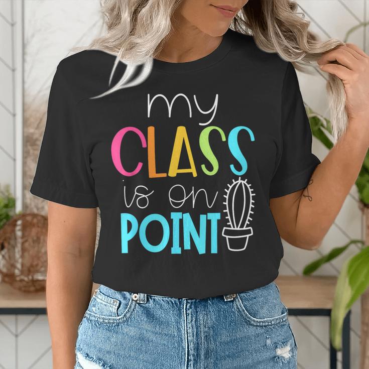 Cactus Teacher Shirt Cute Teacher Shirt Women's T-Shirt, funny gift