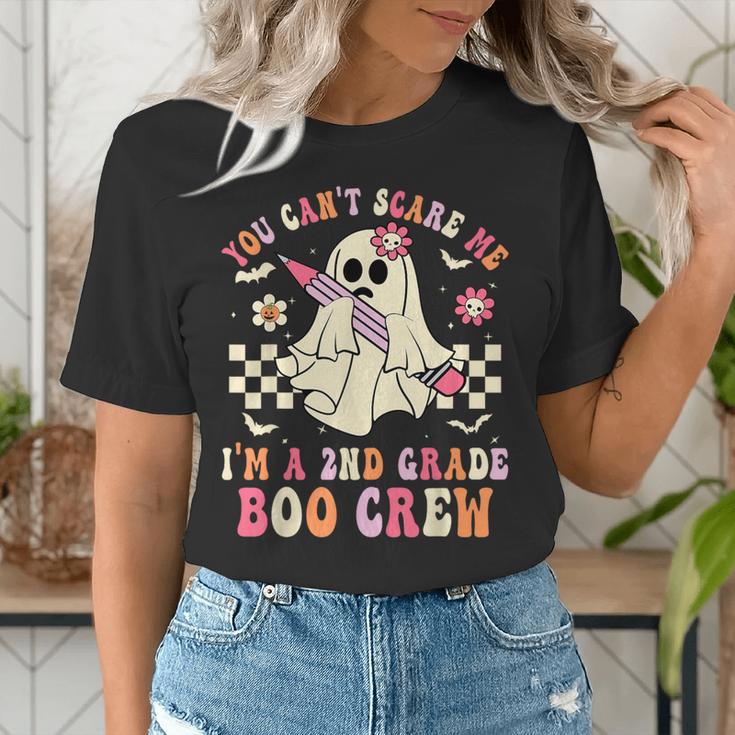 You Can't Scare Me Im A 2nd-Grade Boo Crew Teacher Halloween Women's T-Shirt, funny gift You Can't Scare Me Im A 2nd-Grade Boo Crew Teacher Halloween Women's T-Shirt, funny gift