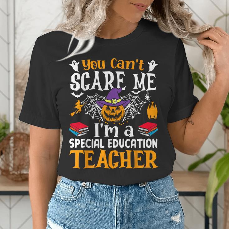 You Can't Scare Me I'm A Special Education Teacher Halloween Women's T-Shirt, funny gift You Can't Scare Me I'm A Special Education Teacher Halloween Women's T-Shirt, funny gift
