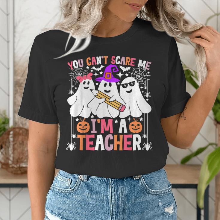 You Can't Scare Me I'm A Teacher Halloween Women's T-Shirt, funny gift You Can't Scare Me I'm A Teacher Halloween Women's T-Shirt, funny gift
