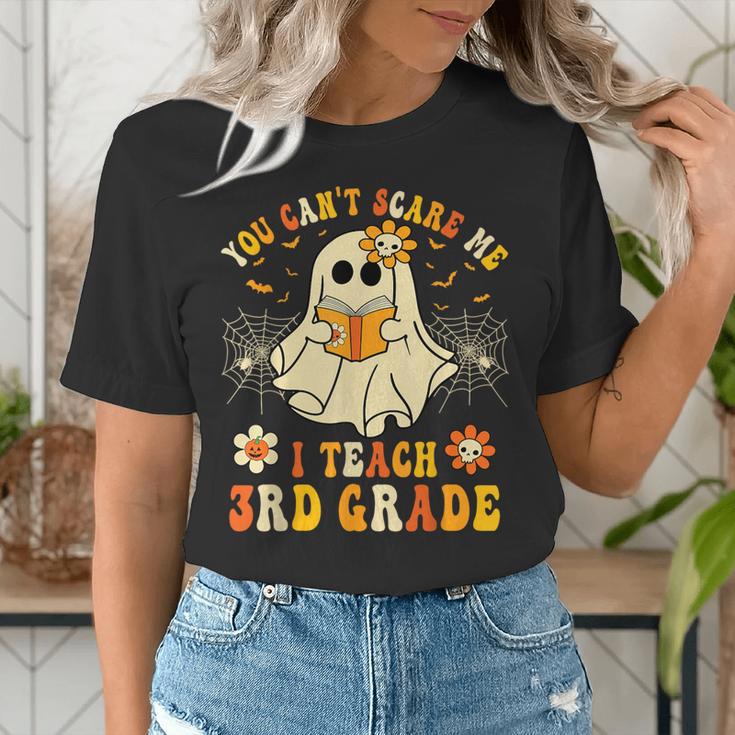You Can't Scare Me I Teach 3rd Grade Halloween Teacher Ghost Women's T-Shirt, funny gift You Can't Scare Me I Teach 3rd Grade Halloween Teacher Ghost Women's T-Shirt, funny gift