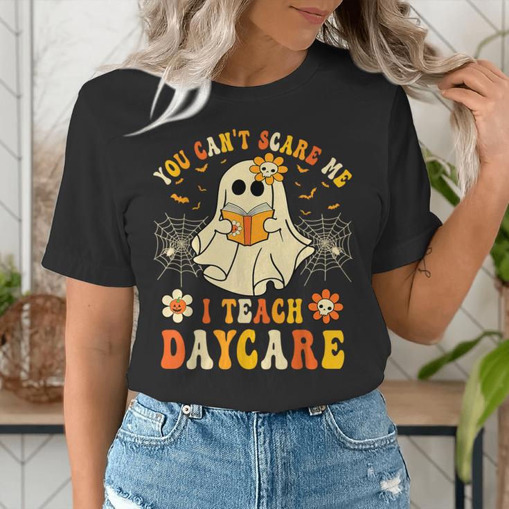 You Can’t Scare Me I Teach Daycare Teacher Halloween Ghost Women's T-Shirt, funny gift You Can’t Scare Me I Teach Daycare Teacher Halloween Ghost Women's T-Shirt, funny gift
