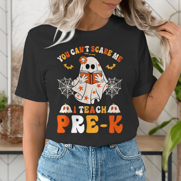 You Cant Scare Me I Teach Pre-K Teacher Halloween Women's T-Shirt, funny gift You Cant Scare Me I Teach Pre-K Teacher Halloween Women's T-Shirt, funny gift
