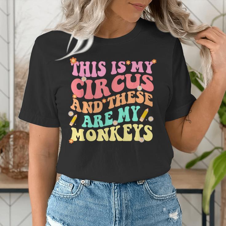 This Is My Circus And These Are My Monkeys School Teacher Women's T-Shirt, funny gift This Is My Circus And These Are My Monkeys School Teacher Women's T-Shirt, funny gift