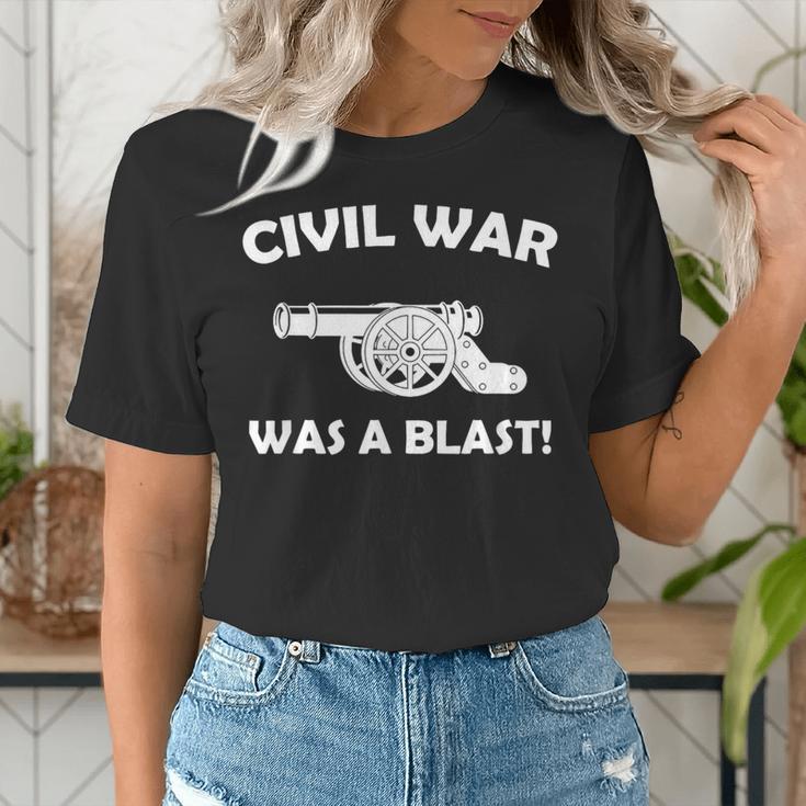Civil War It Was A Blast History Teacher T-Shirt Women's T-Shirt, History Teacher Shirts, funny gift Civil War It Was A Blast History Teacher T-Shirt Women's T-Shirt, History Teacher Shirts, funny gift