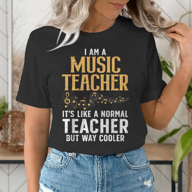 Cool Music Teacher Art For Men Women School Orchestra Coach Women's T-Shirt, funny gift Cool Music Teacher Art For Men Women School Orchestra Coach Women's T-Shirt, funny gift
