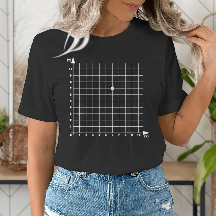 Coordinate 67 Math Teacher 67 Math Lover Boys Kids Women's T-Shirt, funny gift