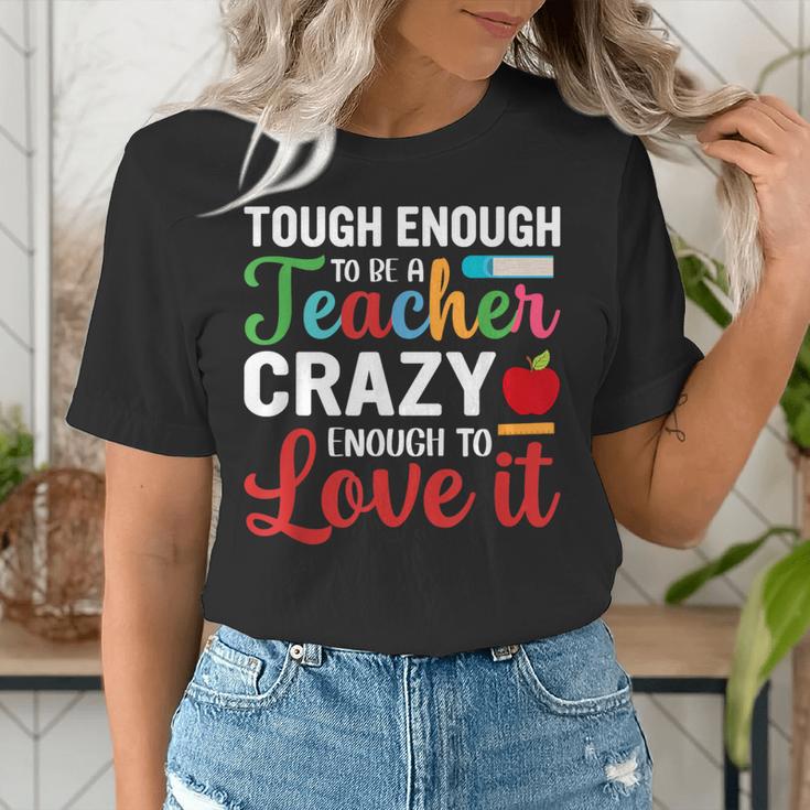 Crazy Teacher Men Women School Teachers Women's T-Shirt, funny gift