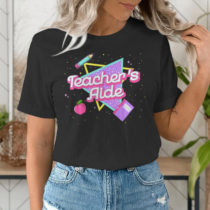 Cute Teacher's Aide Shirt 80's 90's Back To School For Men Women Women's T-Shirt, funny gift Cute Teacher's Aide Shirt 80's 90's Back To School For Men Women Women's T-Shirt, funny gift