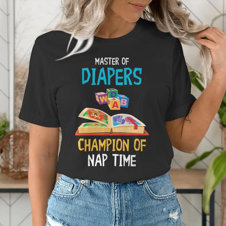 Daycare Provider Master Of Diapers Childcare Teacher Women's T-Shirt, funny gift Daycare Provider Master Of Diapers Childcare Teacher Women's T-Shirt, funny gift