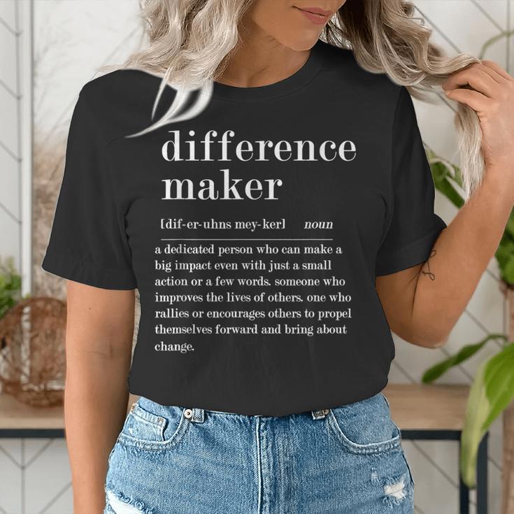 Difference Maker Definition Best Friend Teacher Life Women's T-Shirt, funny gift Difference Maker Definition Best Friend Teacher Life Women's T-Shirt, funny gift