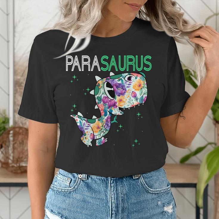 Dino Para Professional Teacher Collection T-Rex Dinosaur Paraeducator Assistant Teacher Women's T-Shirt, funny gift Dino Para Professional Teacher Collection T-Rex Dinosaur Paraeducator Assistant Teacher Women's T-Shirt, funny gift