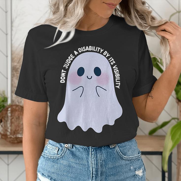 Dont Judge a Disability By Its Visibility Teacher Women's T-Shirt, funny gift