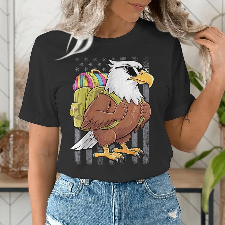 Eagle First Day Of School Teacher Back To School Eagle Women's T-Shirt, funny gift Eagle First Day Of School Teacher Back To School Eagle Women's T-Shirt, funny gift