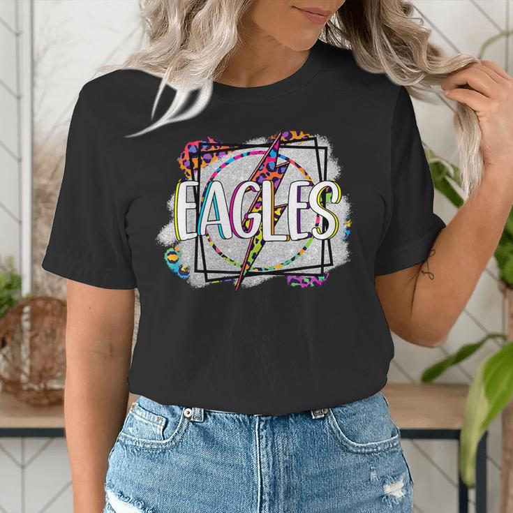 Eagles Teacher School Sports Fan Team Spirit Women's T-Shirt, funny gift