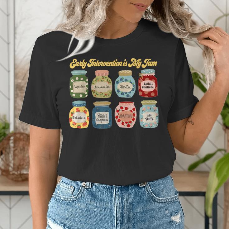 Early Intervention Is My Jam Early Intervention Teacher Women's T-Shirt, funny gift Early Intervention Is My Jam Early Intervention Teacher Women's T-Shirt, funny gift
