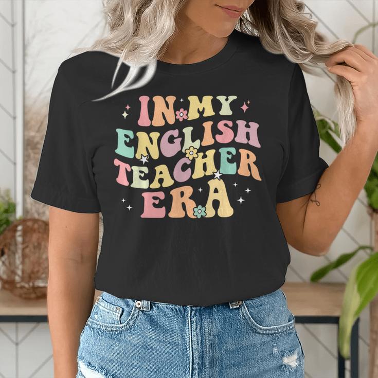 In My English Teacher Era Retro Back To School Literature Men Women Women's T-Shirt, English Teacher Shirts, funny gift