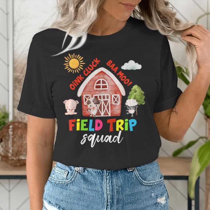Farm Field Trip Squad Field Day 2025 Teachers Students Women's T-Shirt, funny gift