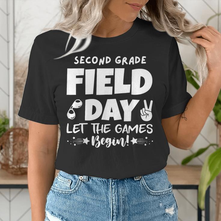 Field Day Second 2nd Grade Orange 2025 Boy Girl Teacher Women's T-Shirt, 2nd Grade Teacher Shirts, funny gift Field Day Second 2nd Grade Orange 2025 Boy Girl Teacher Women's T-Shirt, 2nd Grade Teacher Shirts, funny gift